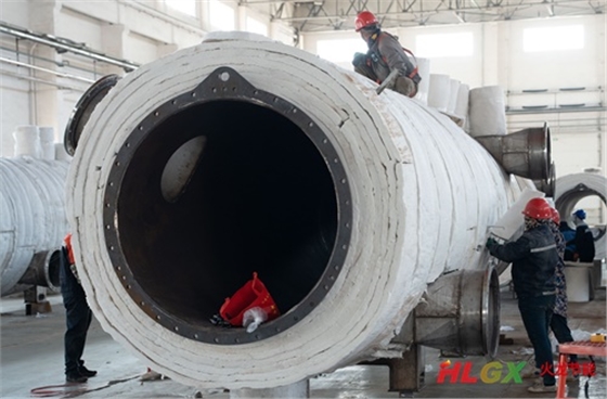 竹屑连续式炭化炉保温 竹屑连续式炭化炉保温