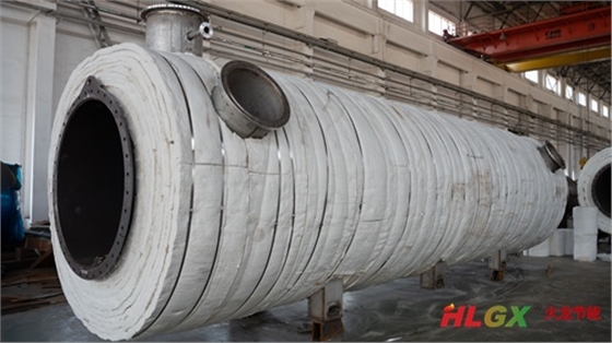 竹屑连续式炭化炉保温